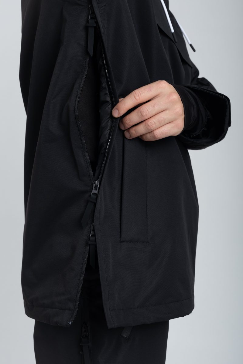 3-way ventilation zip for easy access