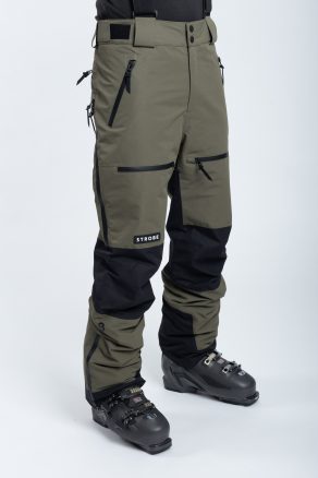Lynx Ski Pants Olive Green - Men's