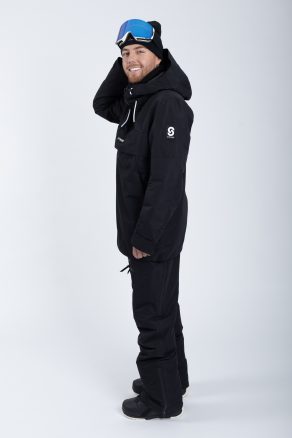 Luna Ski Jacket Black - Men's