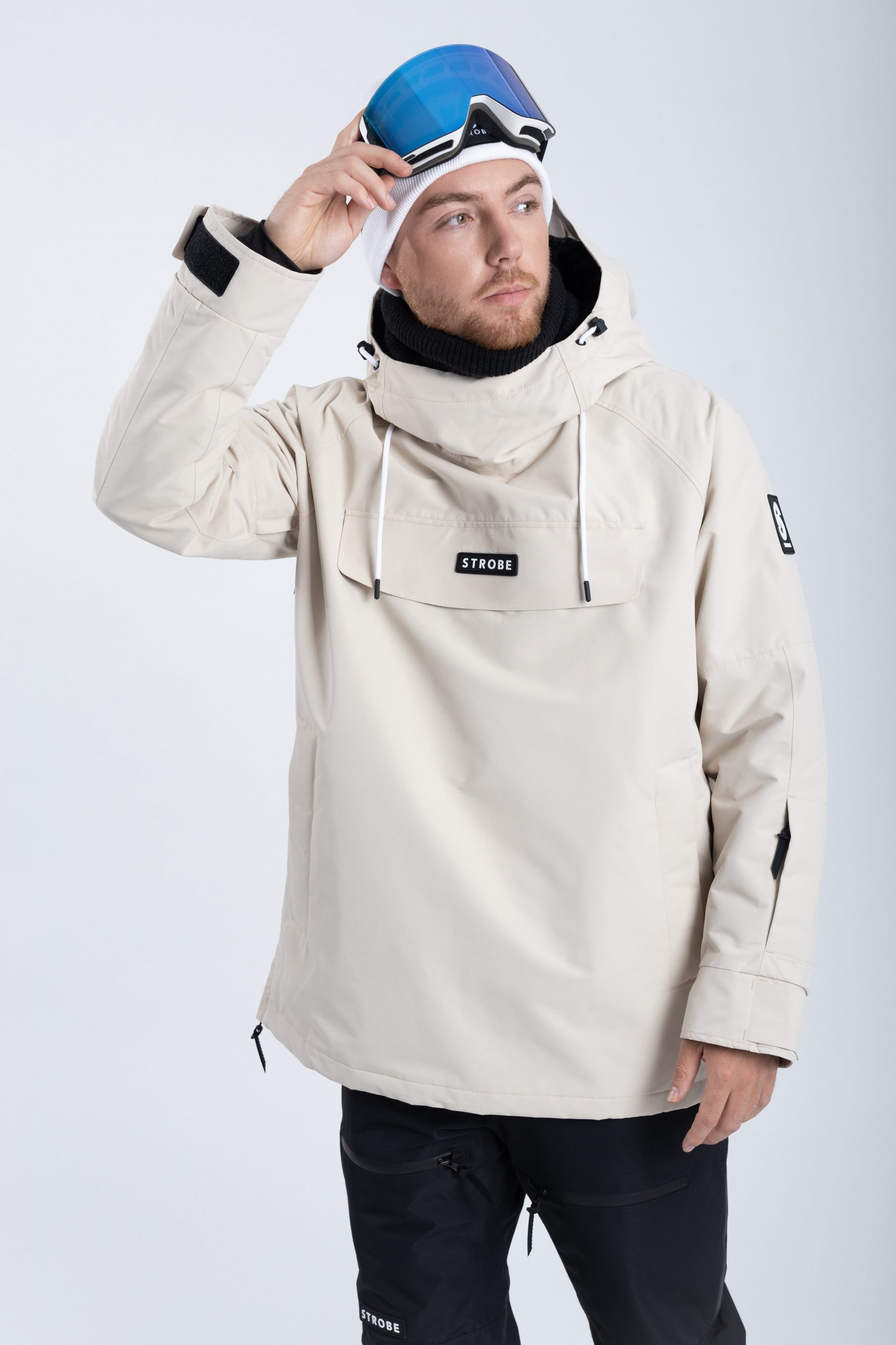 Halo Ski Jacket Lt Beige - Men's