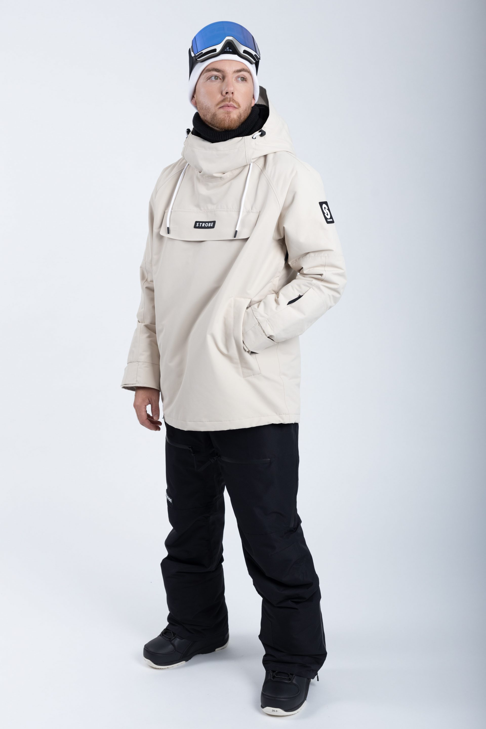 Halo Ski Jacket Lt Beige - Men's
