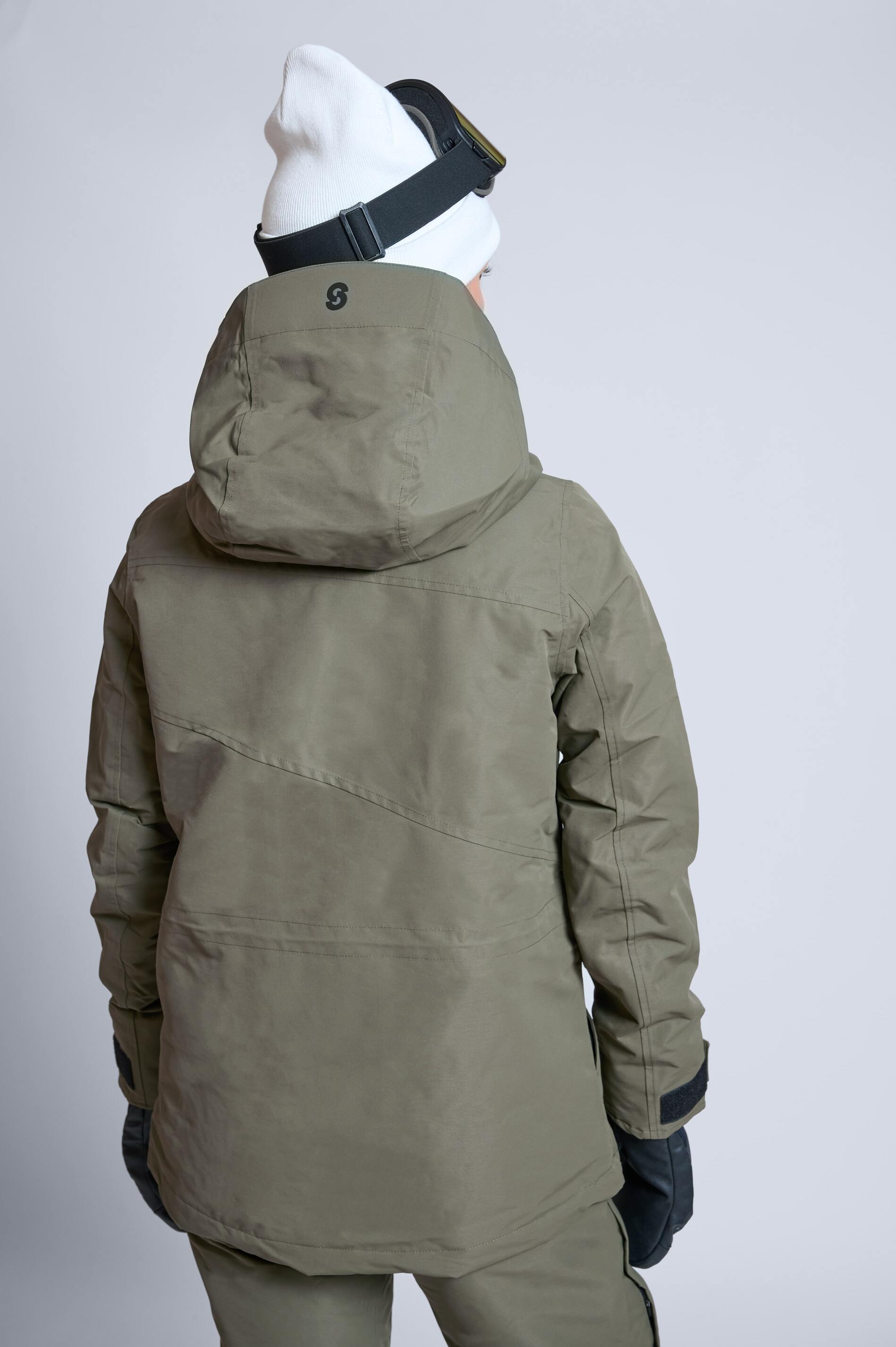 Aura Ski Jacket Olive Green - Women's