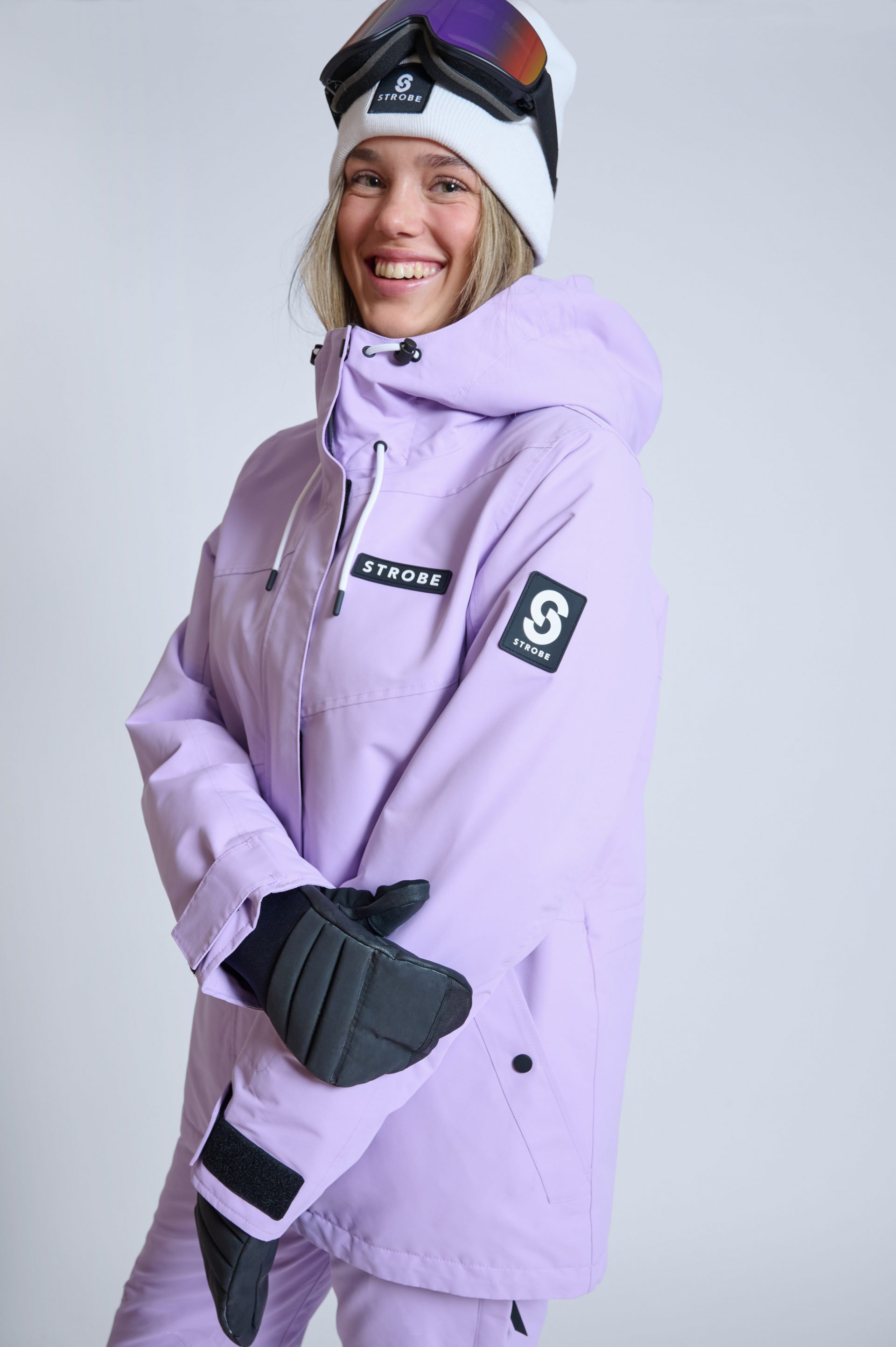 Aura Ski Jacket Pale Violet - Women's