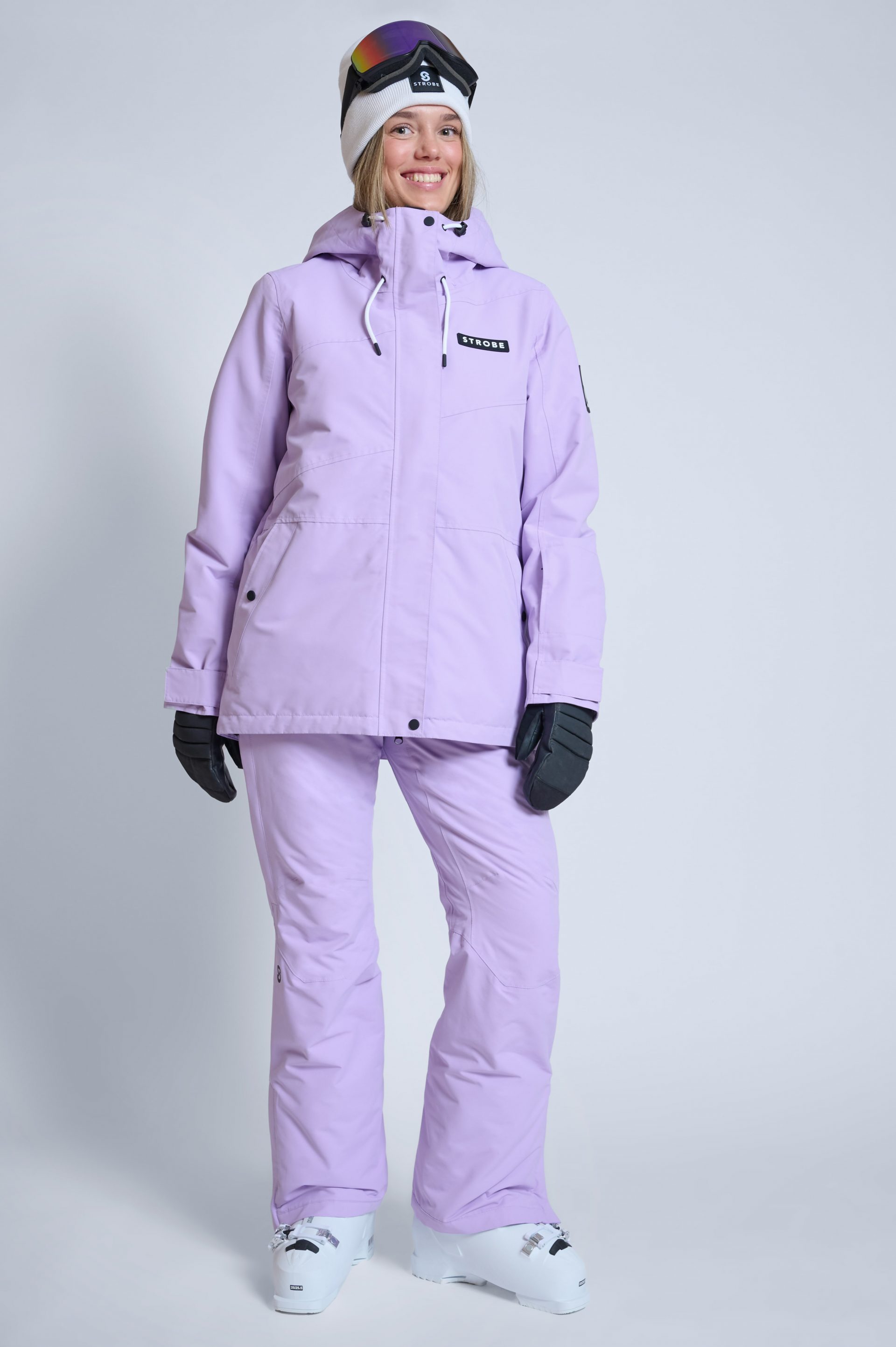 Aura Ski Jacket Pale Violet - Women's