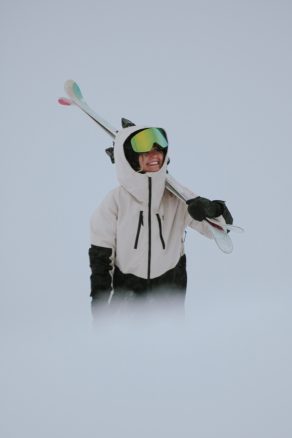 Lynx Ski Jacket Lt Beige - Women's