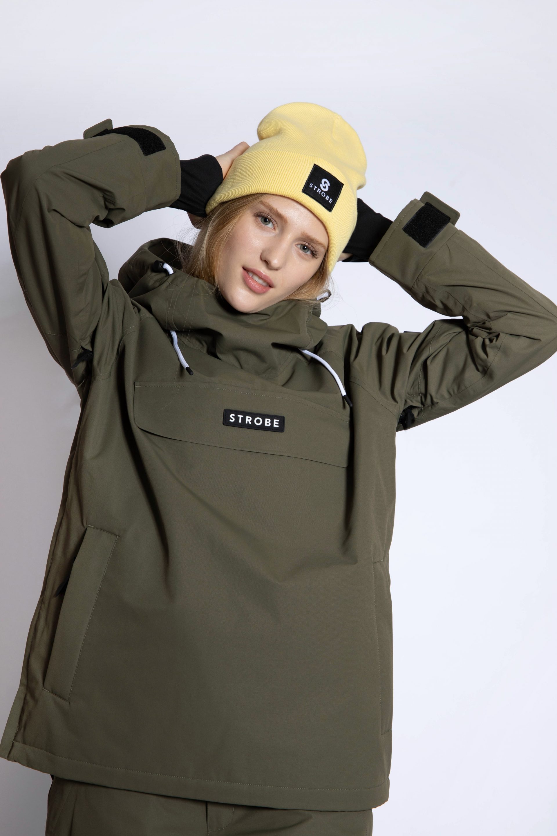 Halo Ski Jacket Olive Green - Women's
