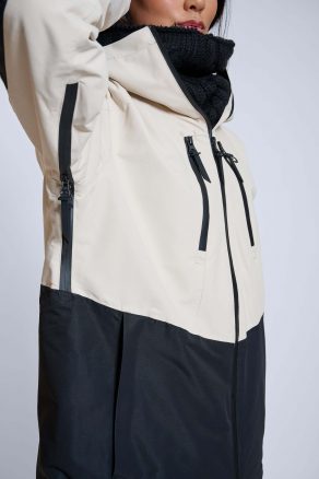 Lynx Ski Jacket Lt Beige - Women's