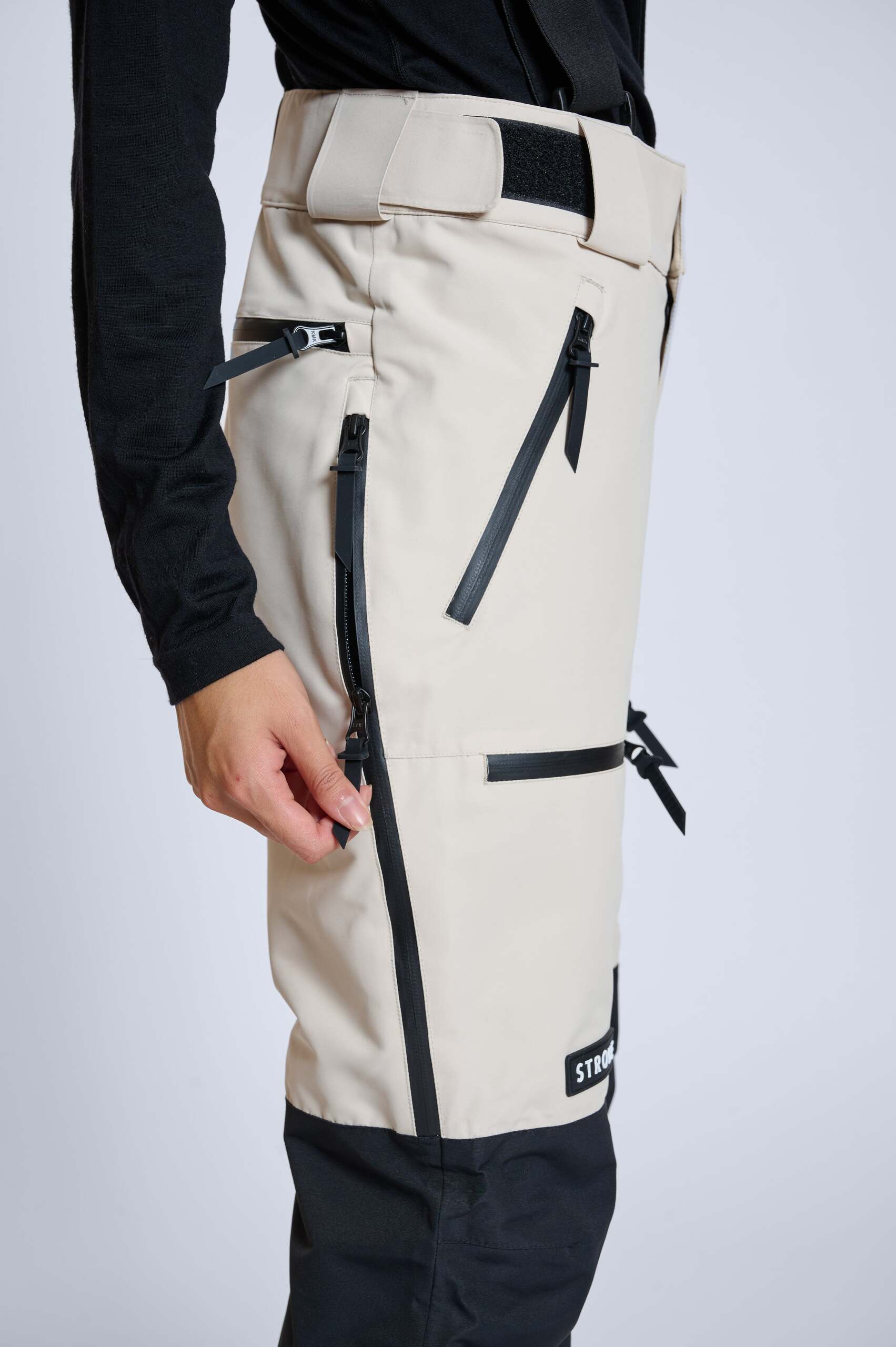 Lynx Ski Pants Lt Beige - Women's