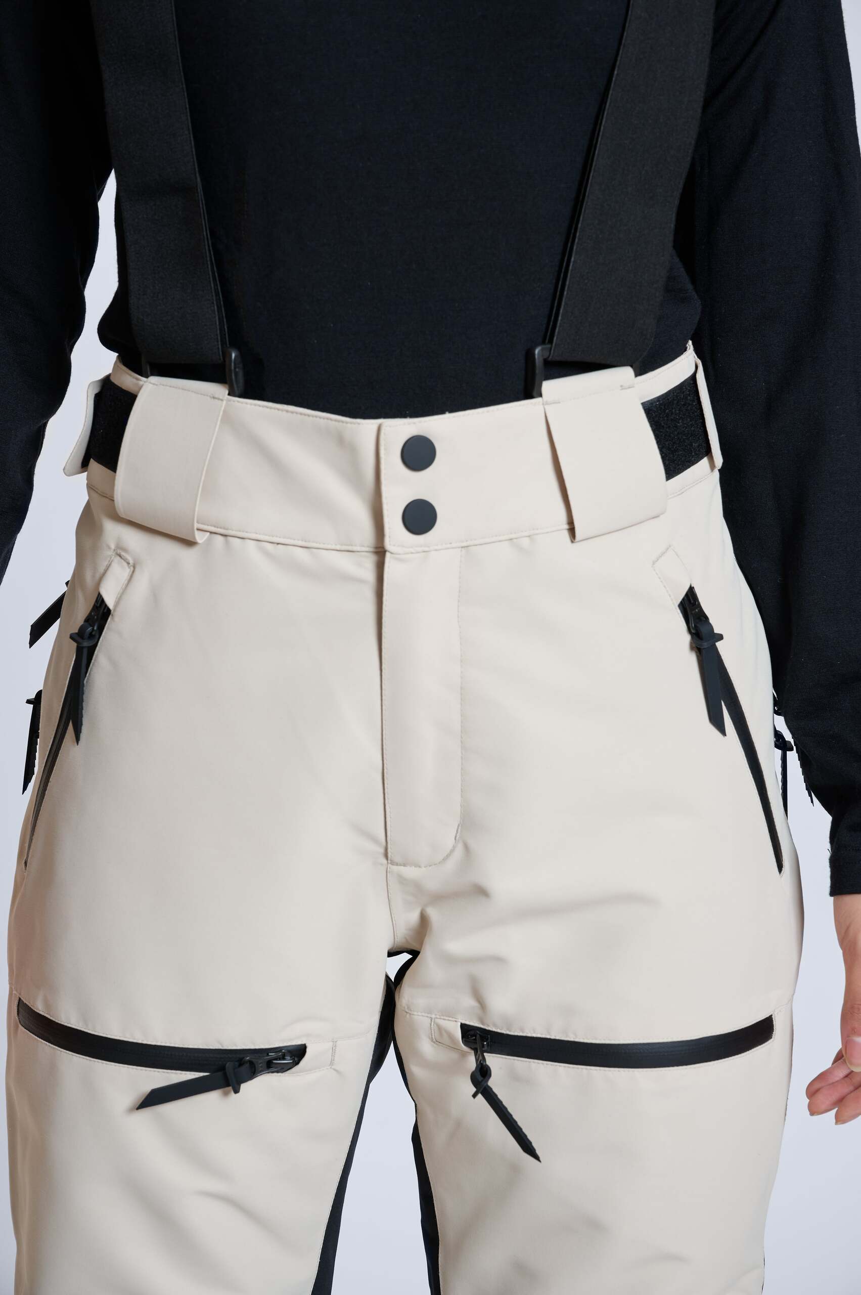 Lynx Ski Pants Lt Beige - Women's