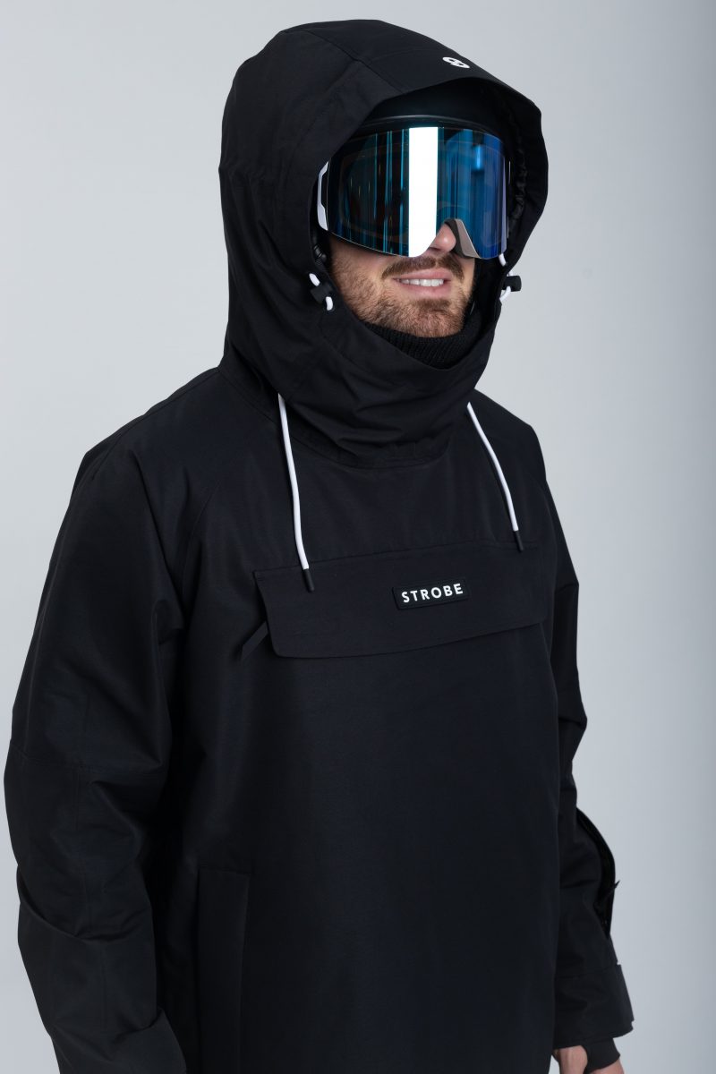 Helmet-fitted double-adjustable hood